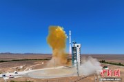 梦见含血我国首颗地球物理场探测业务卫星“张衡一号”02星成功发射