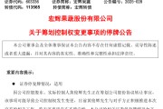 梦见含血明日停牌！又一A股，筹划控制权变更